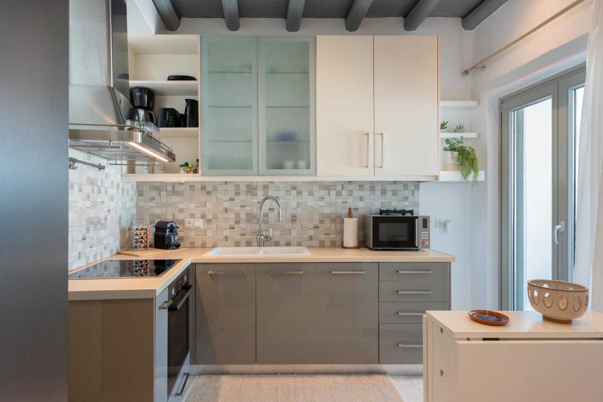 Caper-2 Bedroom Traditional Home With Amazing View Náousa Buitenkant foto